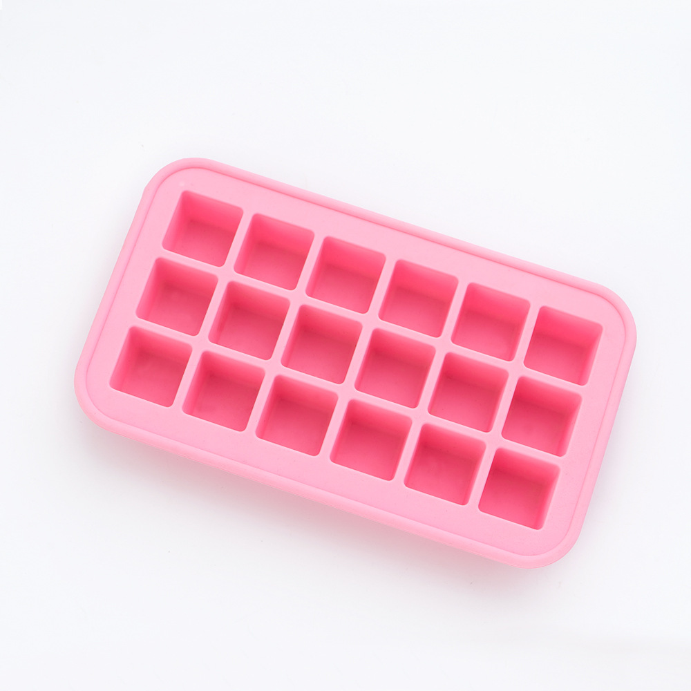 Easily release 18 cavities custom molding mold silicone square making ice cube mold silicone kitchenware