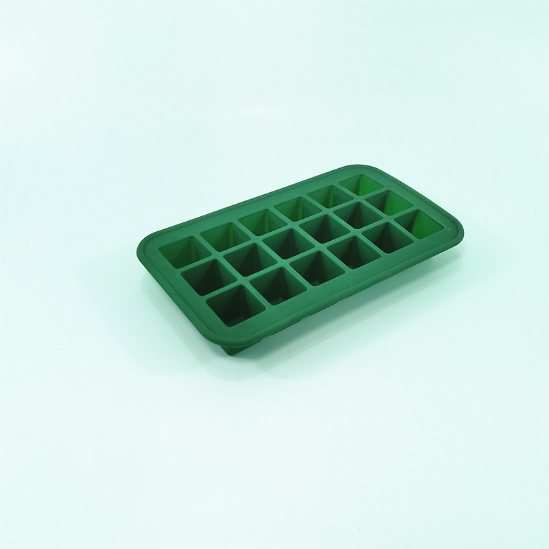 Easily release 18 cavities custom molding mold silicone square making ice cube mold silicone kitchenware