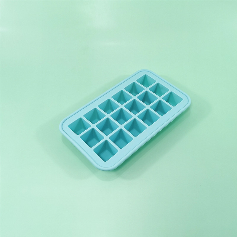 Easily release 18 cavities custom molding mold silicone square making ice cube mold silicone kitchenware