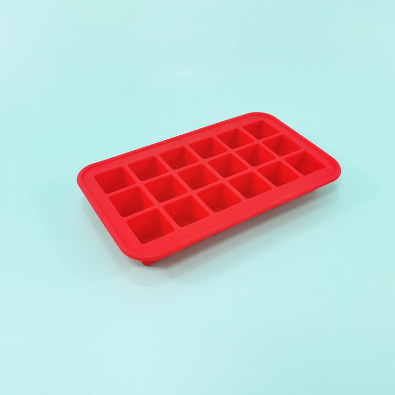 Easily release 18 cavities custom molding mold silicone square making ice cube mold silicone kitchenware