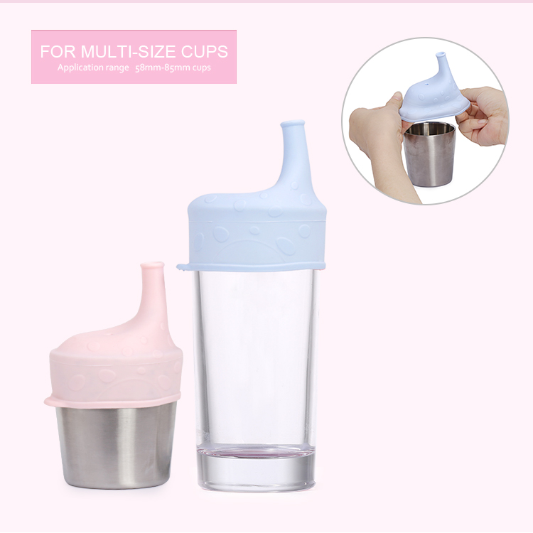 New Arrival Silicone Sippy Cup Lid, Mug Silicone Lid, Spill Proof Silicone Cup Lid