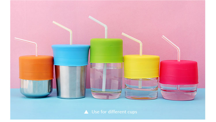 New Arrival Silicone Sippy Cup Lid, Mug Silicone Lid, Spill Proof Silicone Cup Lid