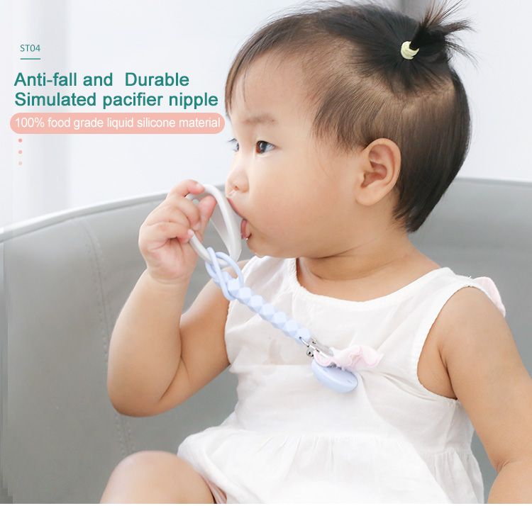 bpa free liquid feeding soother nipple fruit pacifier silicone baby food feeder