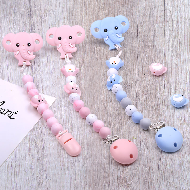 Baby Products Baby Pacifier Clip Holder,Teething Baby Pacifier Clip Silicone