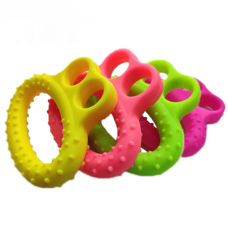 Odourless Silicone Grip Strength Device Grip Ring Finger Strength Trainer Silicone Grip Strength Device