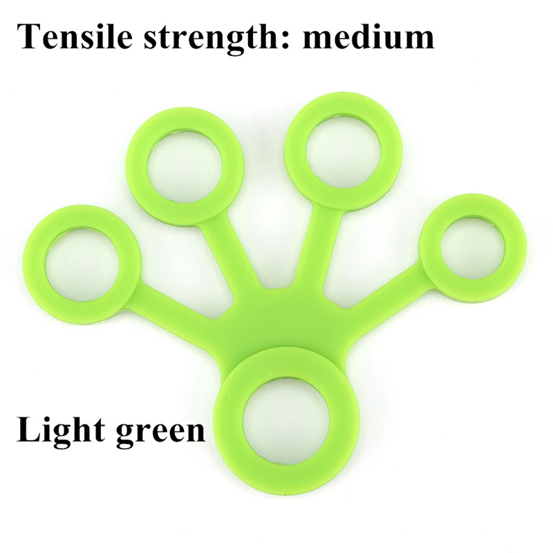 Custom Finger Stretcher Hand Resistance Bands Finger Grip  Extension Trainer Silicone hand grip