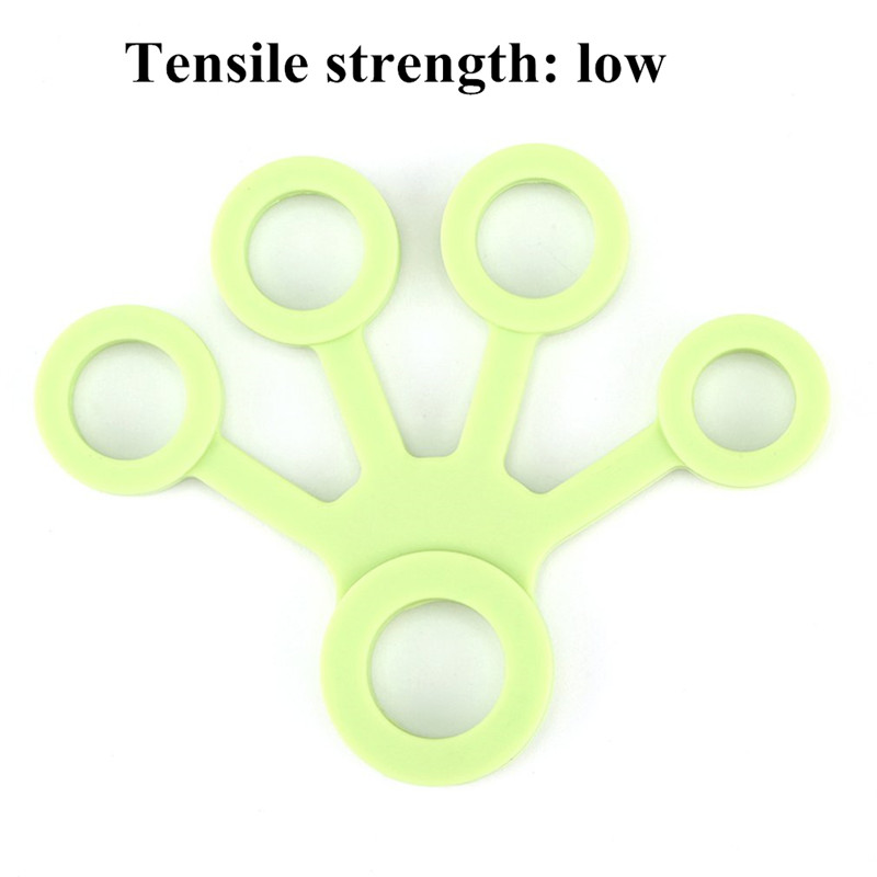 Custom Finger Stretcher Hand Resistance Bands Finger Grip  Extension Trainer Silicone hand grip