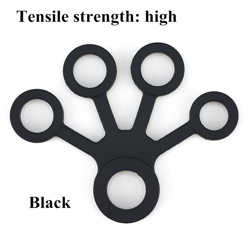 Custom Finger Stretcher Hand Resistance Bands Finger Grip  Extension Trainer Silicone hand grip