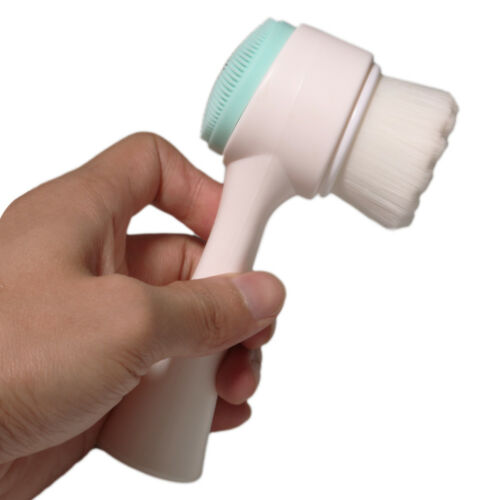 RTS product face cleaner silicone sonic face facial cleansing brush scrubber for face exfoliating brush