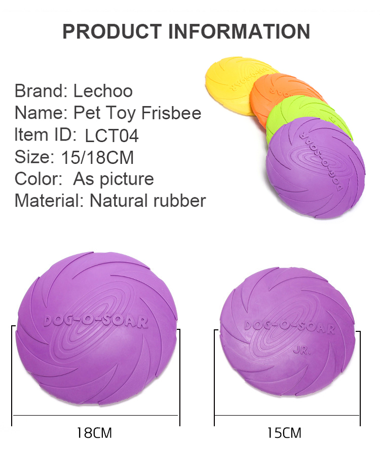 Wholesale Pets Toys And Accessories Silicone Soft Dog Frisbeed Pet Bite Resistant Frisbeed For Training Dogs Pet Toys Chew