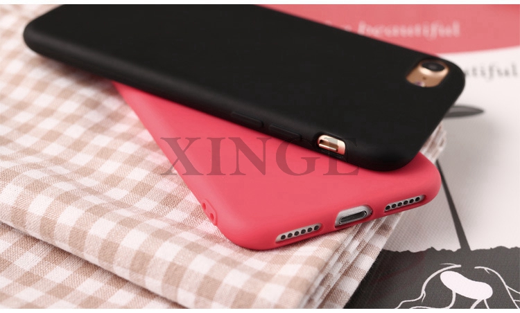 Slim Candy Color Frosted Matte Custom Rubber Silicon Phone Case For Iphone 11 Pro Max X XS XR 7 8 Plus