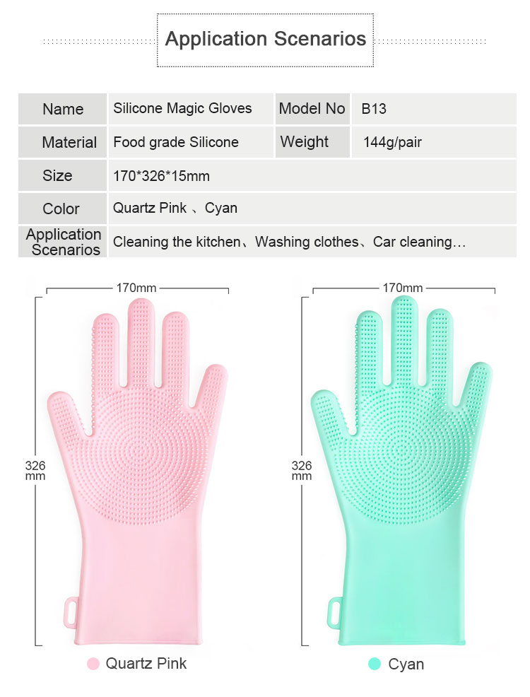 New Multifunctional Kitchen Oven Glove Silicone Cooking Gloves