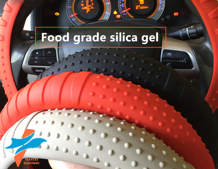 Custom Silicone Wear resistance  Waterproof Universal Steering Wheel Cover