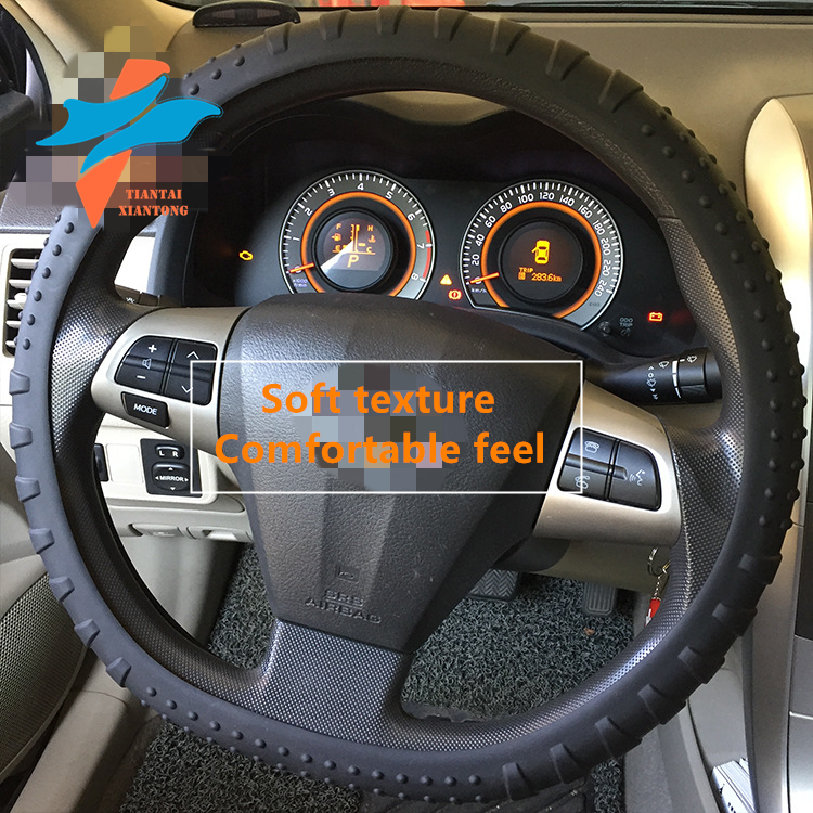 Custom Silicone Wear resistance  Waterproof Universal Steering Wheel Cover