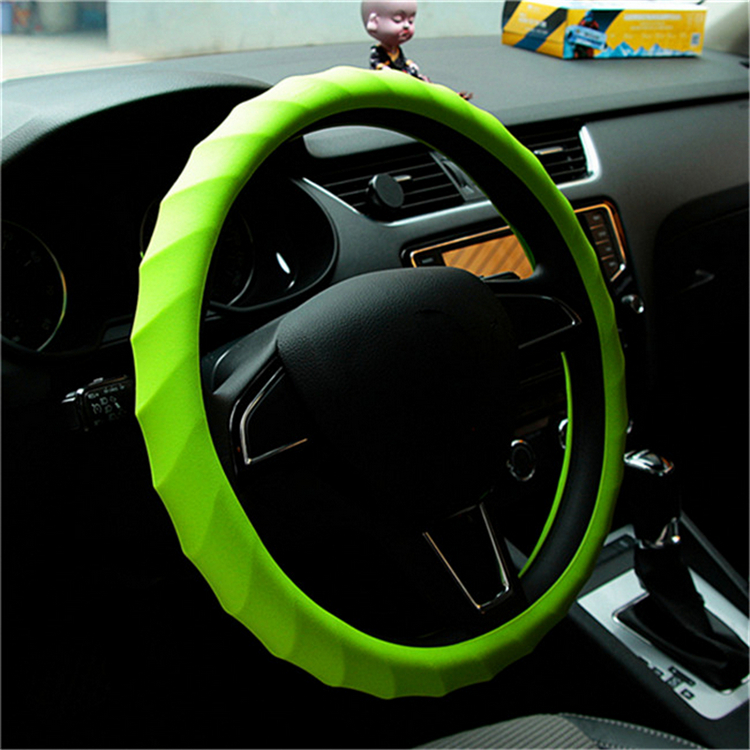 Anti-Slip Auto Decoration Universal Car silicone steering wheel cover