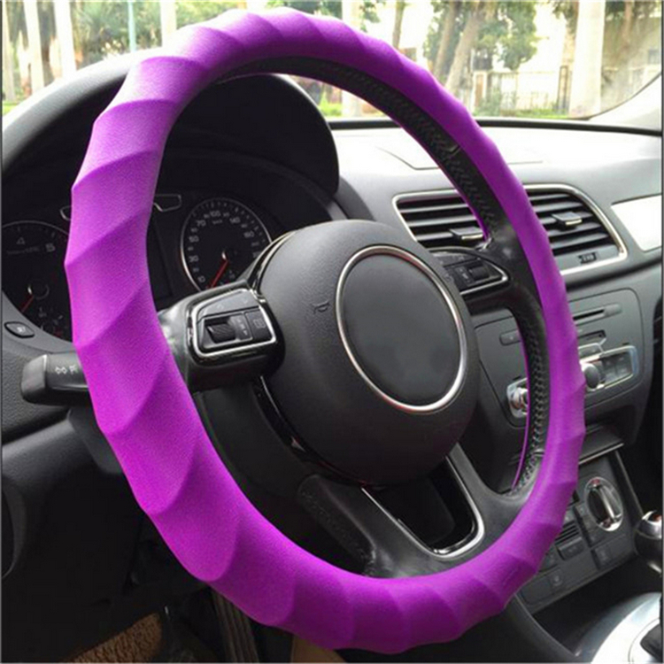 Anti-Slip Auto Decoration Universal Car silicone steering wheel cover