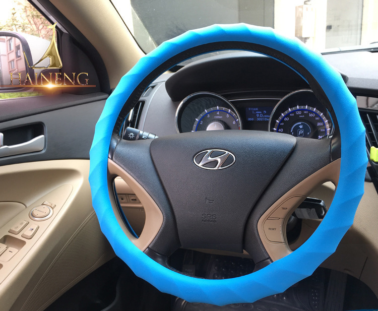 Anti-Slip Auto Decoration Universal Car silicone steering wheel cover