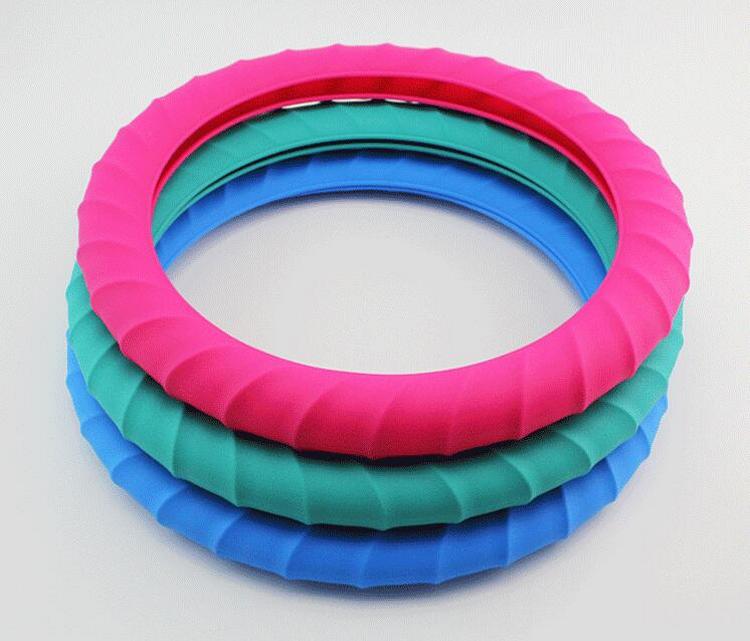 Anti-Slip Auto Decoration Universal Car silicone steering wheel cover