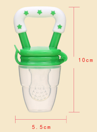 Multi function baby toy washable and reusable colorful safety toy feeder pacifier silicone