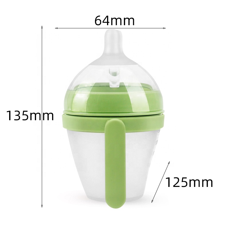 Wholesale Eco-Friendly silicone baby bottles BPA Free baby milk bottle